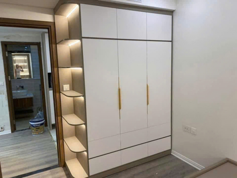Đóng tủ áo giá rẻ tại Xã Tân Nhựt - Mộc Gia Phát